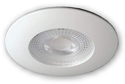 LICHT DISCOUNT Dimmbarer LED Einbaustrahler Step-Dimming | Dimmen ohne Dimmer - 3-Stufen Dimmung möglich 100/50/10% | Einbauleuchte Einbau-Spot 230V neutralweiß 7W weiß |