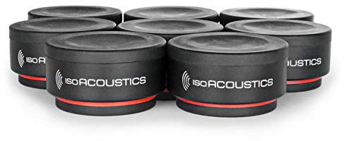 IsoAcoustics ISO-Puck Series aisladores (ISO-Puck Mini, Paquete de 8)