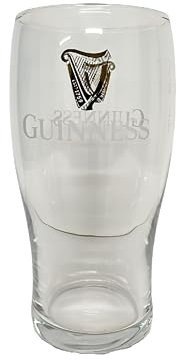 Guinness 20oz Gravity Pint Glass 4 pack