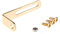 Musiclily Pro Universal LP Pickguard Bracket Haltebügel für Schlagbrett Les Paul Style E-Gitarre, Gold
