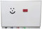 OrgaScout Whiteboard Set - 60cm x 90cm Querformat - Magnettafel mit lackierter Stahloberfläche, weiß und beschreibbar - mit Tafelwischer, 10 schwarzen Magneten und 4 farbigen Boardmarkern