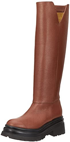 L37 HANDMADE SHOES Yesterday's Gone, Stivali Alti al Ginocchio Donna, Marrone, 36 EU