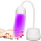 Bewinner Lampe à Ongles UV LED, Mini Sèche Ongles Portable 24 W, Lampe à Ongles en Gel à col de Cygne Rotatif à 360 ° pour Manucure de Salon de Bricolage à la Maison