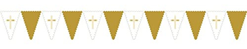 Amscan 9915640 Botanic Cross Reuse Pl Bunting