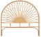 Vente-unique-Bettkopfteil - Rattan - 140 cm - Naturfarben - SOLIA