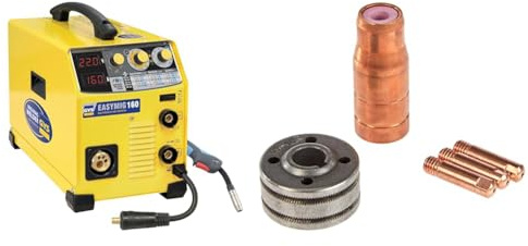 GYS 032255 Easymig 160 230 V & Gys - KIT DE SOUDAGE NO GAZ - Ø0.9-1.0mm - pour Fil Fourré