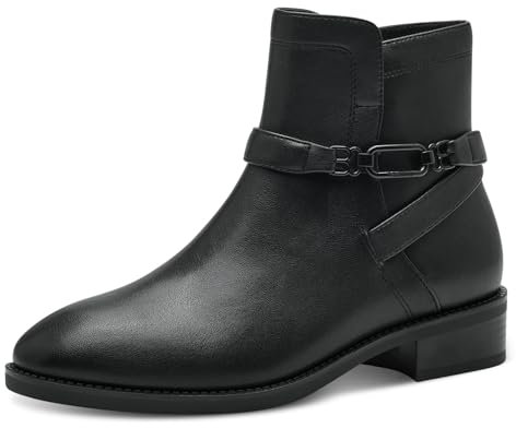 Tamaris Damen Boots Vegan; BLACK MATT/schwarz; 39 EU
