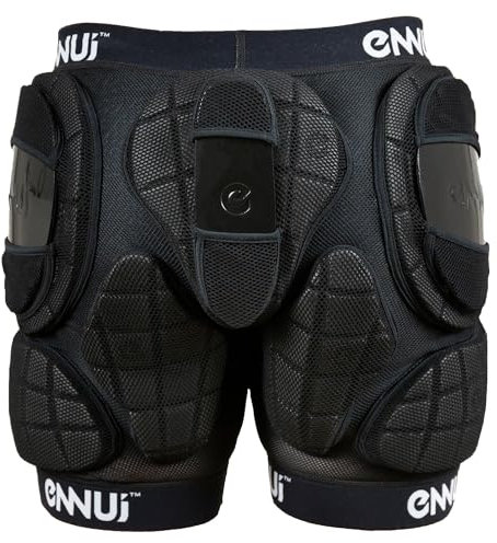 Ennui Schutzausrüstung BLVD Schutzhose, für Inline- und Roller Skaten, Skateboarding, CE-geprüft