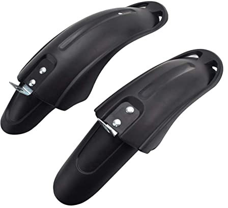 NIDONE Fahrradschutzblech-Set, Universal-Vollschutzblech, verstellbares Fahrrad-Schutzblech vorne und hinten für 12-20 Zoll Kinderfahrräder, Style 2