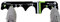 Izzo Golf Sure Stance Ball Position Trainer Left Handed - Golf Training aid Hitting mat to Improve Your Stance, Golf Swing Training aid