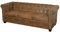 GuyAna Chesterfield-Sofa 3-Sitzer Kunstleder Braun Sofas & Couches Sofa 3 Seater