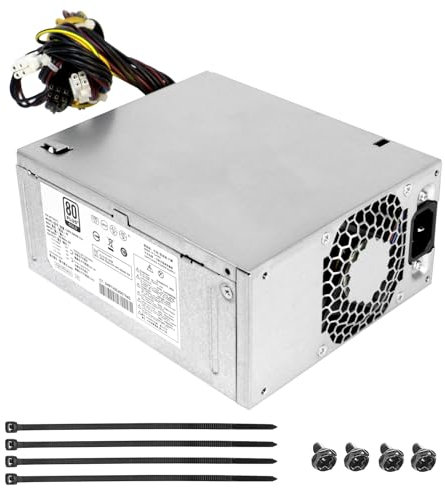 S-Union L05757-800 Alimentatore PSU switching 500W compatibile con HP EliteDesk Z2 G4 800 880 600 G3 G5, modello L05757-800 DPS-500AB-32 A, 795-0003UR 901759-013 Desktop Power Fornitura