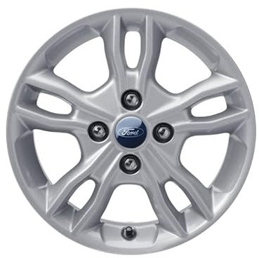 Ford Genuine Fiesta MK7 15 Alloy Wheel 5x2 Spoke Silver 2012-2017 2237371