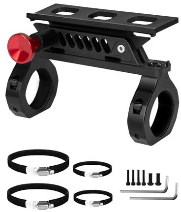 ZIDIYORUO Kit de soporte de montaje para extintor de incendios UTV de liberación rápida, soporte ajustable para extintor de incendios, fácil de instalar en jaula enrollable de 1.75 a 2 pulgadas,