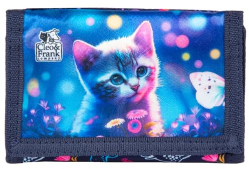 Derform Süße Katze Kätzchen Geldbörse Geldbeutel Kinder Portemonnaie