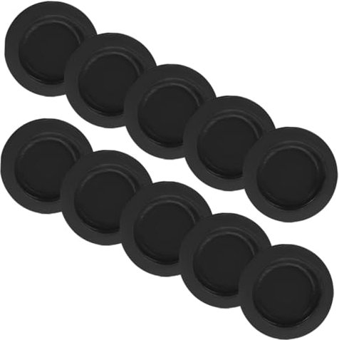 DRESSOOS 10stücke Gummistopfen Für Sparschwein Bodendeckel Spardosen-stopfen Aus Gummi Ersatz-stopfen Für Sparschwein Runde Stopfen Für Spardosen