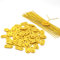 SMKGNOME Lot de 50 Fixation Brise Vue - Serre-câbles pour Filet d'ombrage, Pare-Vue, Filet de Protection de clôture (Yellow)
