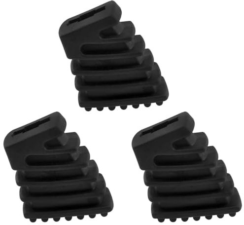 Tiardey Stück Gummi-Trommelfüße, Bass-Drum-Ständer-Fußhülsen, rutschfeste Bodenbeine, Percussion-Teile