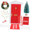 ibasenice Puppen Puppenhaus 1 Satz Weihnachtsdekoration Figuren Miniatur Plüsch Fee Puppenhausmöbel Cute Decor Weihnachtsfigur Wheinachtsgeschenke Möbelmodell Weihnachtliche DIY Dekoration Metall