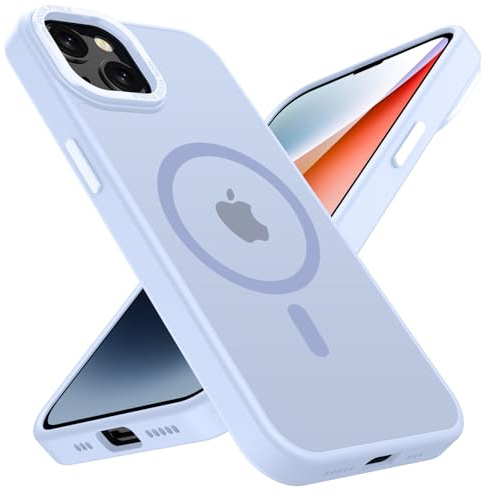 KPPIT for iPhone 14 case Compatible with MagSafe,Yuanfeng Blue