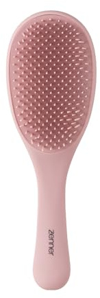 Zenner Tangle Free Maxi-Haarbürste - Entwirrungsbürste für Nasses Haar | Ergonomische Bürste mit flexiblen Stiften gegen Haarbruch, für Locken, feines Haar und Haarverlängerungen geeignet