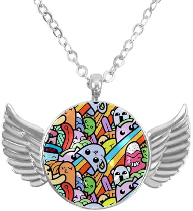 Eslifey Magnetische Lesezeichen, lustige Monster-Regenbogen-Muster, Seitenmarkierungen, Leder-Lesezeichen, Zubehör für Studenten, Lehrer, Lesen, 6 Stück