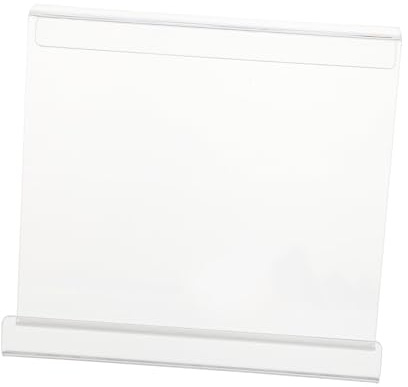 TOGEVAL Transparenter Umweltfreundlicher für mit Acryl Tablette Laufband Halter und Montage Kompakter Buchhalter für Zuhause Sportübungen