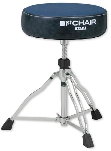 TAMA Drumhocker 1st Chair HT430CVNB Canvas Navy Blue Seat - Drumhocker