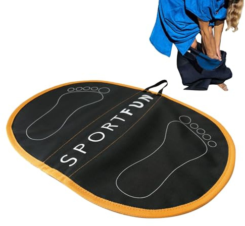 Shaersu Alfombrilla Cambio Neopreno,Equipo De Surf Impermeable | Impermeable Neopreno y Esterilla,para Natación En Piscina Playa Actividades Exteriores Y Navegación