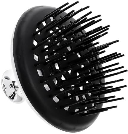 Kopfhautmassagegerät für Haushalt, Tragbar, Weiß, Polypropylen Tpee | Sanfte Massage, Robustes Material, für Zuhause und Reise, Geeignet für Erwachsene und Kinder