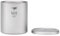 Keith Titanium Mug Double Paroi 220 ml avec Couvercle – Tasse de Voyage Isolée Ultra-Légère pour Thé, Café et Activités Extérieures