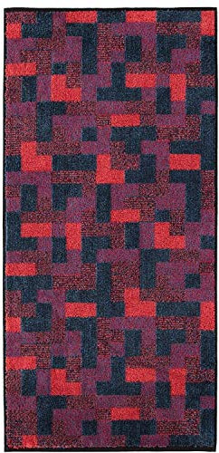 möve Modernism Handtuch-Made In Germany, red, 50 x 100 cm