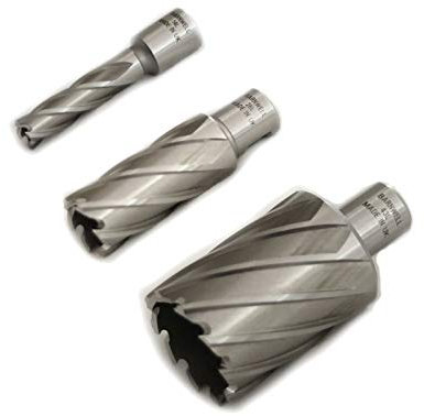 Barnwell Long Annular HSS Broach Hole Bit Cutter For Mag Drill Rotabroach (15mm)
