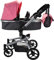 Puppenwagen Classic Angel 2in1 (Lachsrosa - Grau)