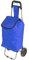 Einkaufstrolley - 27 Liter blau - 600D Polyester - mit extra Fach - Abnehmbare & regenfeste Tasche - / Klappbarer Shopper/Einkaufsroller/Handwagen