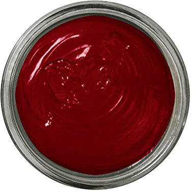 Famaco 50ml Red Rouge Leather Deluxe Cream Polish for Boot and Shoe with Application Brush - Nourish and Leather Protector Kit for Boots and Shoes