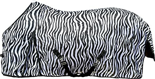 HKM Fliegendecke -Zebra Posten- mit Kreuzgurt