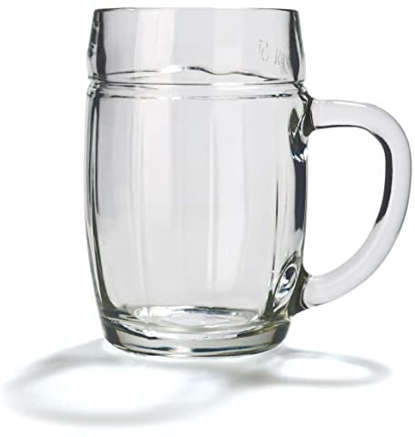Stölzle Mannheim Lot de 6 Chopes à Bière 0,3 L / Pichet Solide en Verre Soda Citron - Passe au Lave-Vaisselle
