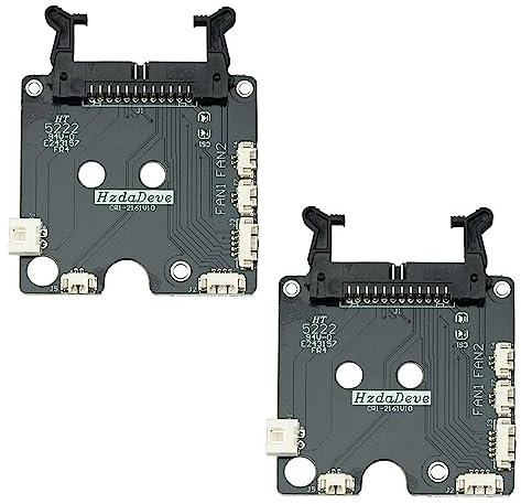 HzdaDeve 3D Drucker Adapter Board Hot End Düse Breakout Modul Motherboard Transfer Netzteil für Creality Ender 3 S1/Ender 3 S1 Pro/Ender 3 S1 Plus/CR-10 Smart Pro 3D Drucker Zubehör (2 Pack)