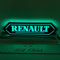 Plaque Lumineuse Camion 70x19 cm STICK OLIVIER® - Fond de Cabine LED RGBW à Ambiance Musicale en Plexiglass [ Decoration Cabine ] (Renault)