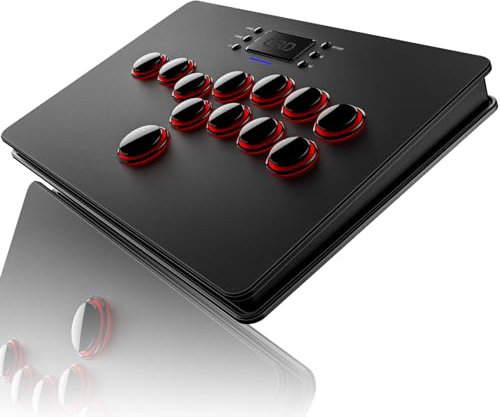 QRD Leverless Arcade Stick Accessories für PS5 PS4 (Arcade Stick AB01)