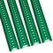 VEVOR Poteau pour Panneau de Signalisation 183 cm, Support pour Panneau de Signalisation Lot de 4, Poteau pour Porte-Affiche Profilé en U, pour Indiquer la Route, Sécurité Routière Parking, Vert