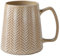 Ceraozmus 760 Ml Keramik-Kaffeetasse große，handgefertigte Teetasse mit Henkel auf büros und privathaushalten, mikrowellen und geschirrspüler anwendbar ist (Gelb für mais)