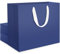 EUSOAR Geschenktüten Dunkelblau - 20 Stück Paper Gift Bags Groß L 32x11.5x28cm - Navy Blue Papiertüten mit Henkel - 230GSM Geschenktüte Groß Verpackungstüten - Blau Gross Tragetasche