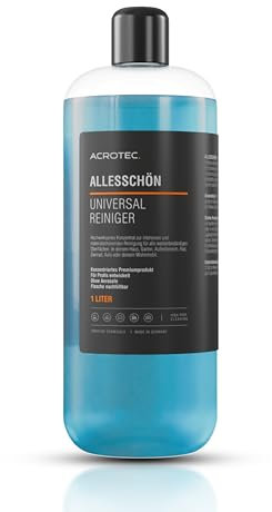 AcroTec® Universal Reiniger ALLESSCHÖN – Nachfüllkanister für streifenfreien Glanz – Ergiebiges & schonendes Konzentrat für Haushalt, Auto & Garten – Allzweckreiniger, Allesreiniger (1000 ml)