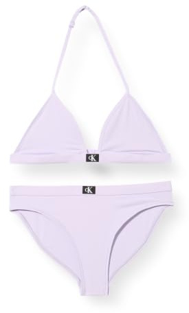 Calvin Klein Bambina Bikini Triangle Set con Logo