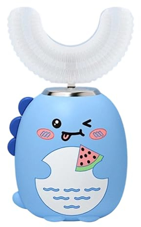 Kids U Toothbrush - Automatic Teeth Cleaner for | Soft Silicone Mouthpiece with 3 Brushing Modes, Rechargeable Waterproof, Toothbrush for Ages 2 6 Gentle Gum Protection Daily Care