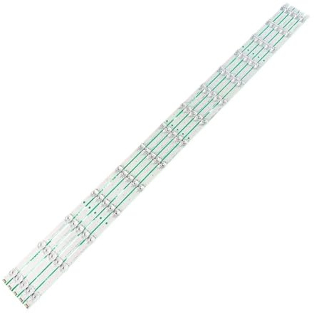 5 pièces/Kit bandes LED TV pour 55 55_HD550S3U51-TA 55Q7809 55Q8009(1kit-5pcs 3v)