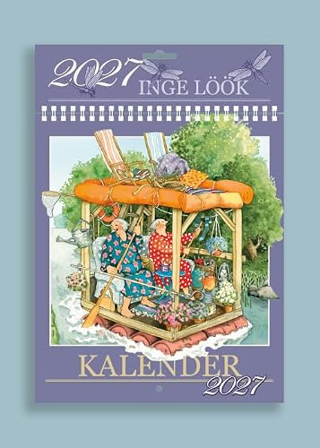 Inge Look Wandkalender 2027 mit Illustrationen von The Tante | Kalender mit den Tanten