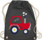 Turnbeutel Rucksack - Traktoren - Taschen - Kinder Traktor - Unisize - Dunkelgrau - kindergartenrucksack trecker landwirt kindergarten beutel tasche kita jungs turnbeutelrucksack landwirtschaft mit